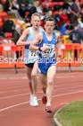 Boys under-15s 1500 metres, North Eastern Track and Field Champs, Gateshead Stadium. Photo: David T. Hewitson/Sports for All Pics